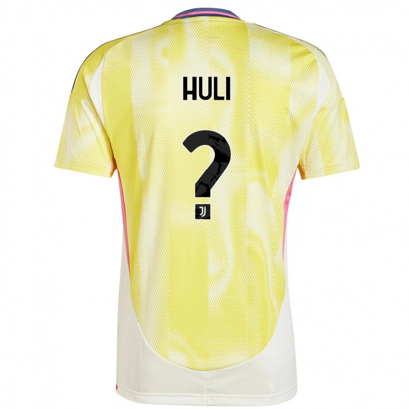 Danxen Kvinnor Raffaele Huli #0 Solgul Bortatröja Matchtröjor 2024/25 Tröjor T-Tröja