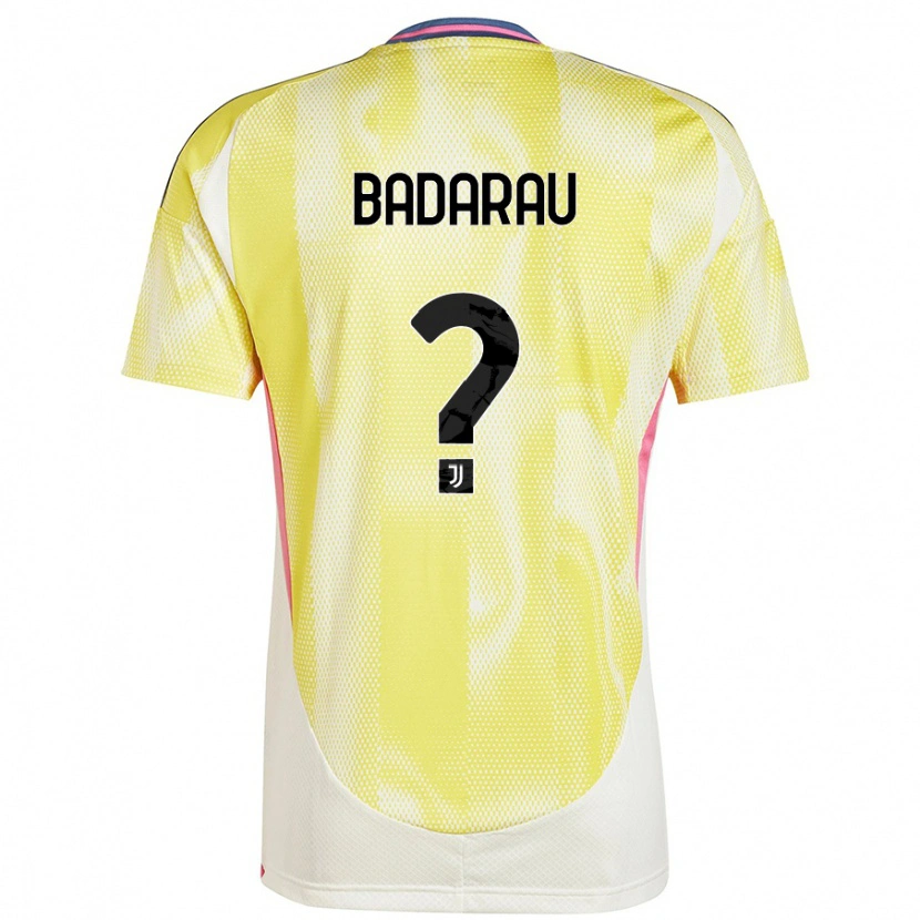 Danxen Kvinnor Fabio Bădărău #0 Solgul Bortatröja Matchtröjor 2024/25 Tröjor T-Tröja