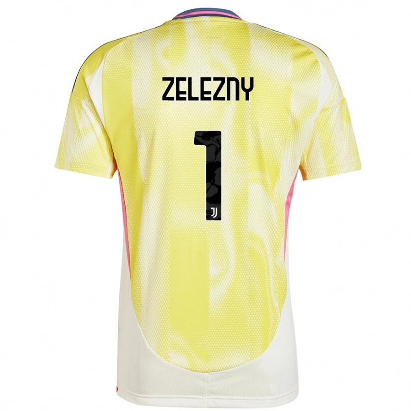 Danxen Kvinnor Radoslaw Zelezny #1 Solgul Bortatröja Matchtröjor 2024/25 Tröjor T-Tröja