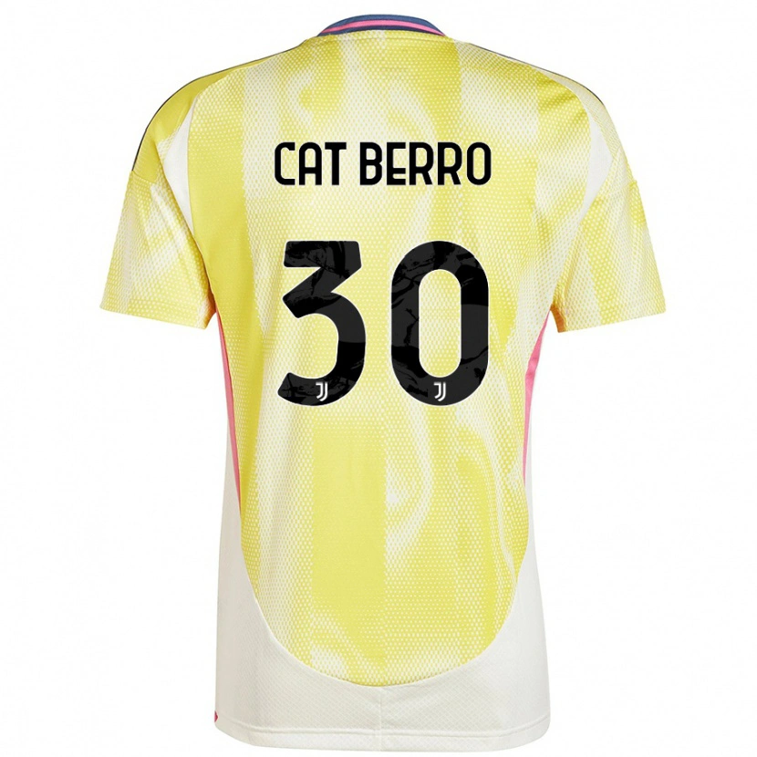 Danxen Kvinnor Simone Cat Berro #30 Solgul Bortatröja Matchtröjor 2024/25 Tröjor T-Tröja