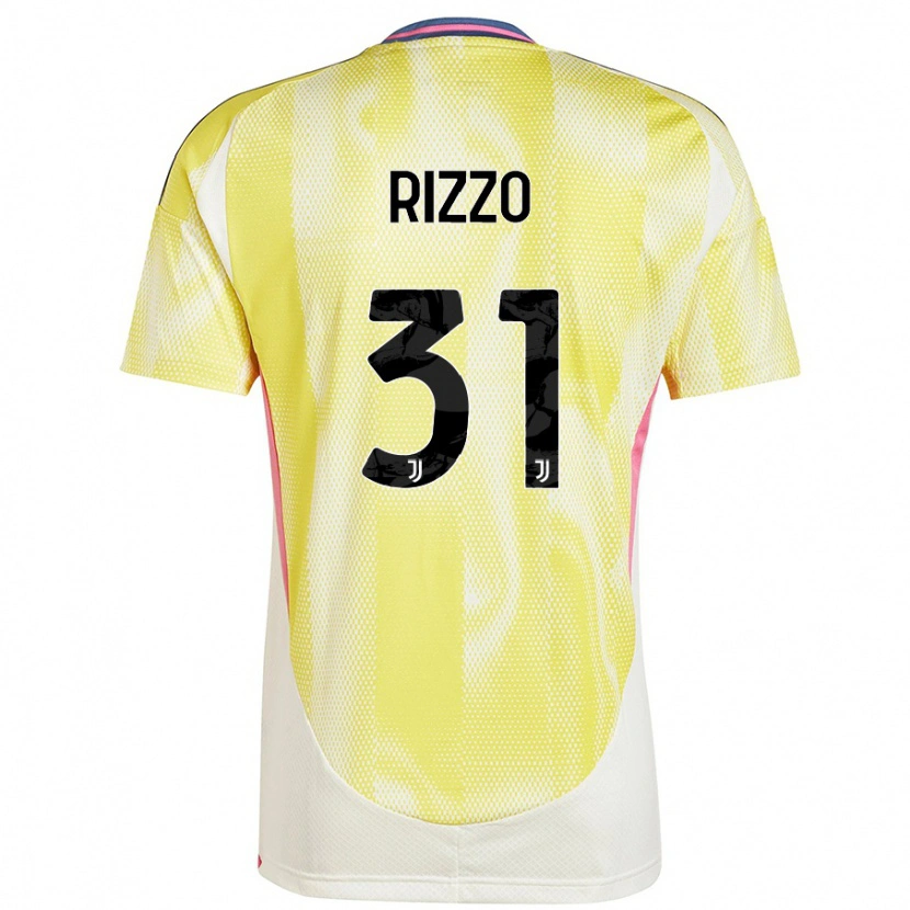 Danxen Kvinnor Niccolò Rizzo #31 Solgul Bortatröja Matchtröjor 2024/25 Tröjor T-Tröja
