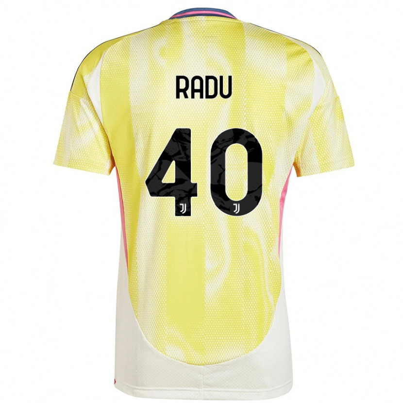 Danxen Kvinnor Riccardo Radu #40 Solgul Bortatröja Matchtröjor 2024/25 Tröjor T-Tröja