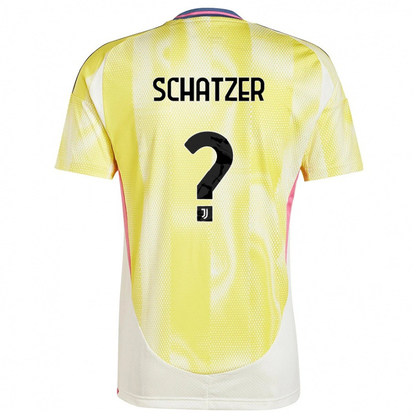 Danxen Kvinnor Eva Schatzer #0 Solgul Bortatröja Matchtröjor 2024/25 Tröjor T-Tröja