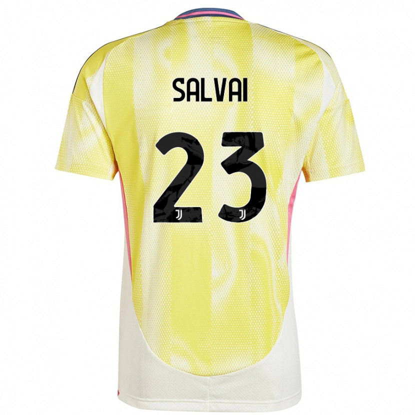 Danxen Kvinnor Cecilia Salvai #23 Solgul Bortatröja Matchtröjor 2024/25 Tröjor T-Tröja