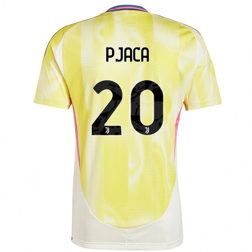 Danxen Kvinnor Marko Pjaca #20 Solgul Bortatröja Matchtröjor 2024/25 Tröjor T-Tröja