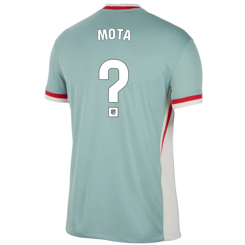 Danxen Kvinnor Koke Mota #0 Ljus Beige Blå Bortatröja Matchtröjor 2024/25 Tröjor T-Tröja