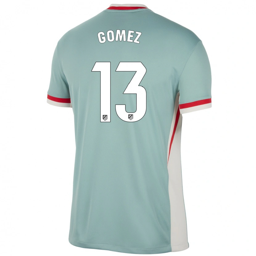 Danxen Kvinnor Christian Gomez #13 Ljus Beige Blå Bortatröja Matchtröjor 2024/25 Tröjor T-Tröja