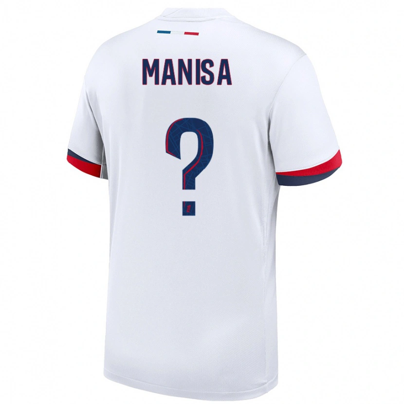 Danxen Kvinnor Lenny Manisa #0 Vit Blå Röd Bortatröja Matchtröjor 2024/25 Tröjor T-Tröja