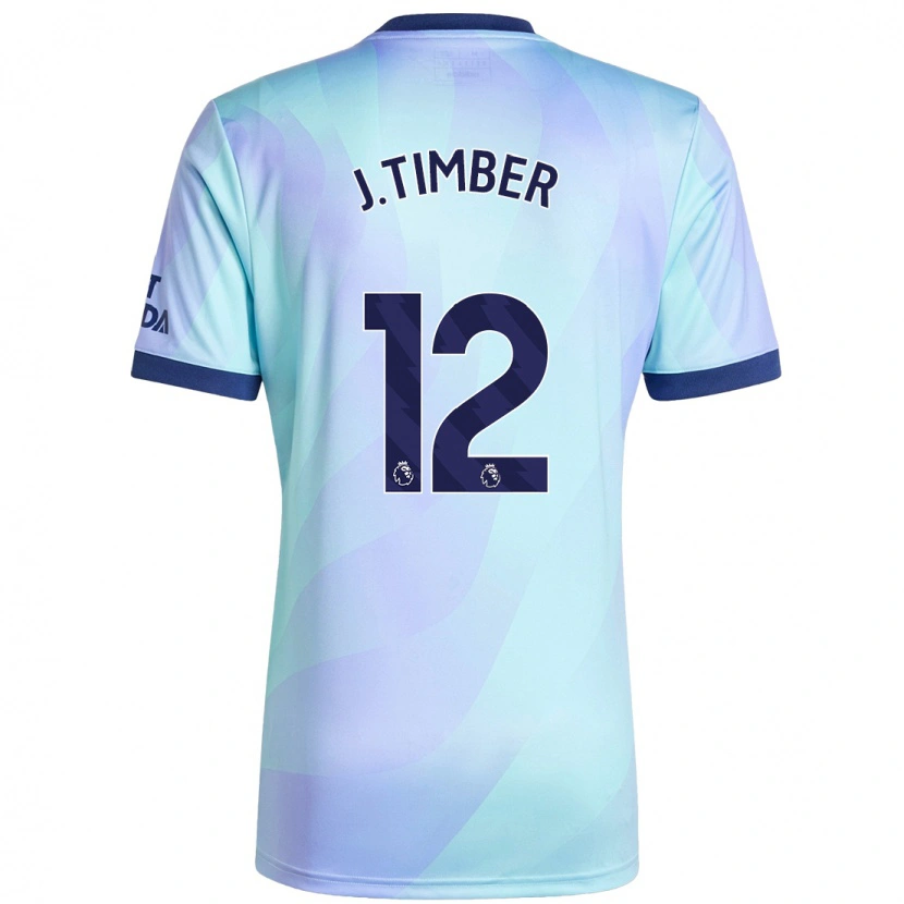 Danxen Kvinnor Jurrien Timber #12 Aqua Tredjesatsen Matchtröjor 2024/25 Tröjor T-Tröja
