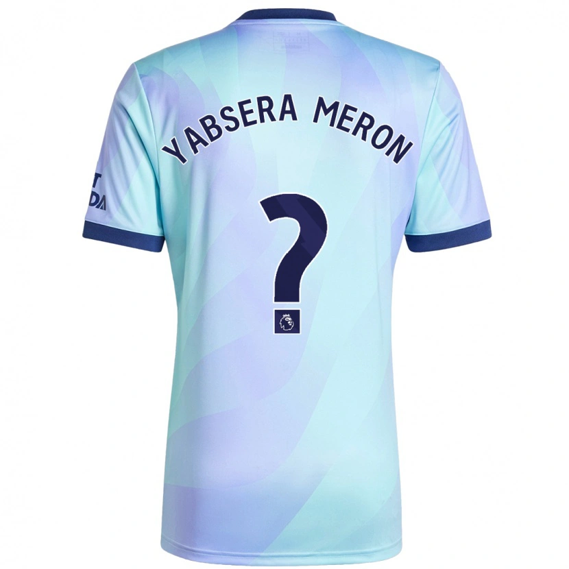 Danxen Kvinnor Yabsera Meron #0 Aqua Tredjesatsen Matchtröjor 2024/25 Tröjor T-Tröja