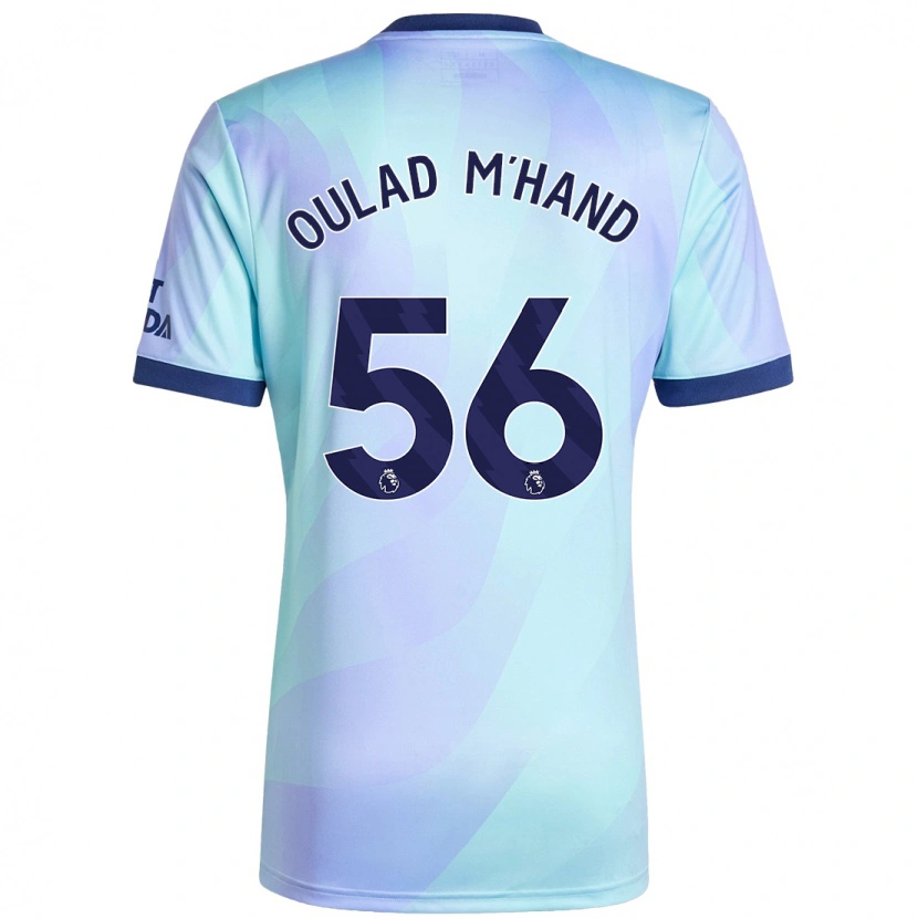 Danxen Kvinnor Salah-Eddine Oulad M'hand #56 Aqua Tredjesatsen Matchtröjor 2024/25 Tröjor T-Tröja