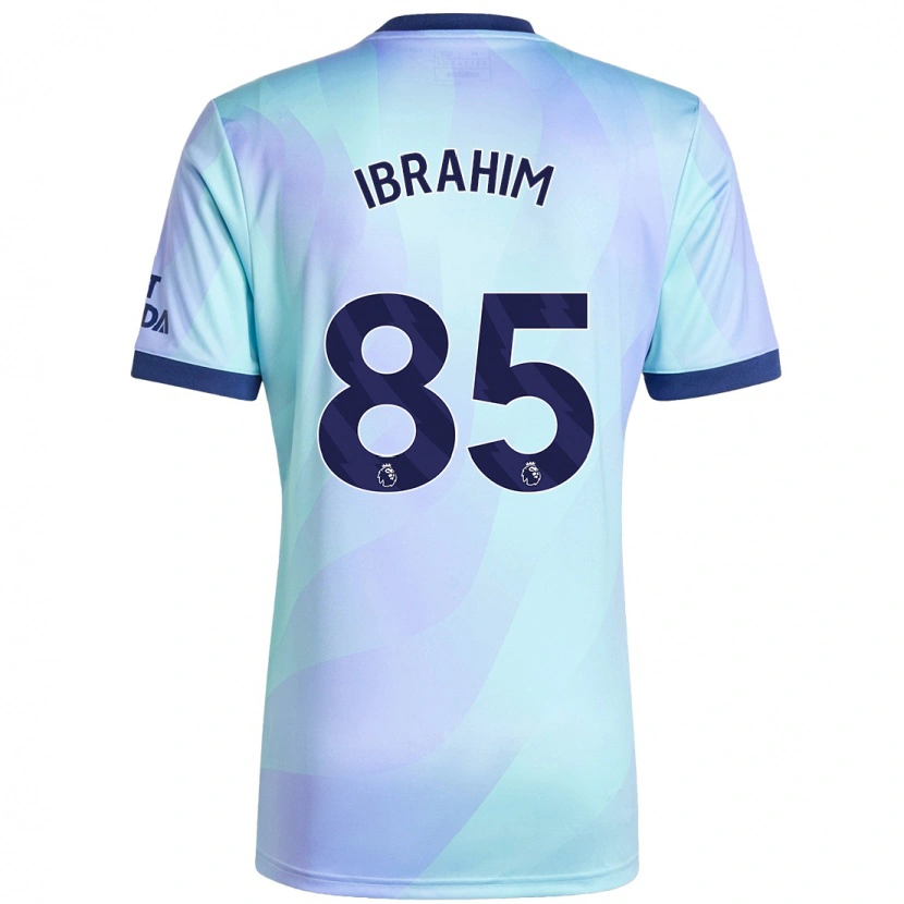 Danxen Kvinnor Ife Ibrahim #85 Aqua Tredjesatsen Matchtröjor 2024/25 Tröjor T-Tröja