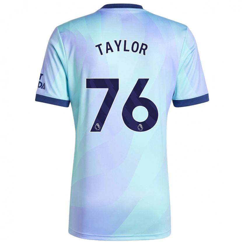Danxen Kvinnor Kido Taylor Hart #76 Aqua Tredjesatsen Matchtröjor 2024/25 Tröjor T-Tröja