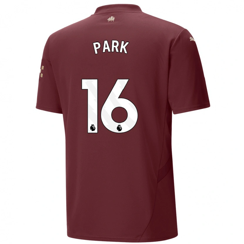 Danxen Kvinnor Jess Park #16 Rödbrun Tredjesatsen Matchtröjor 2024/25 Tröjor T-Tröja