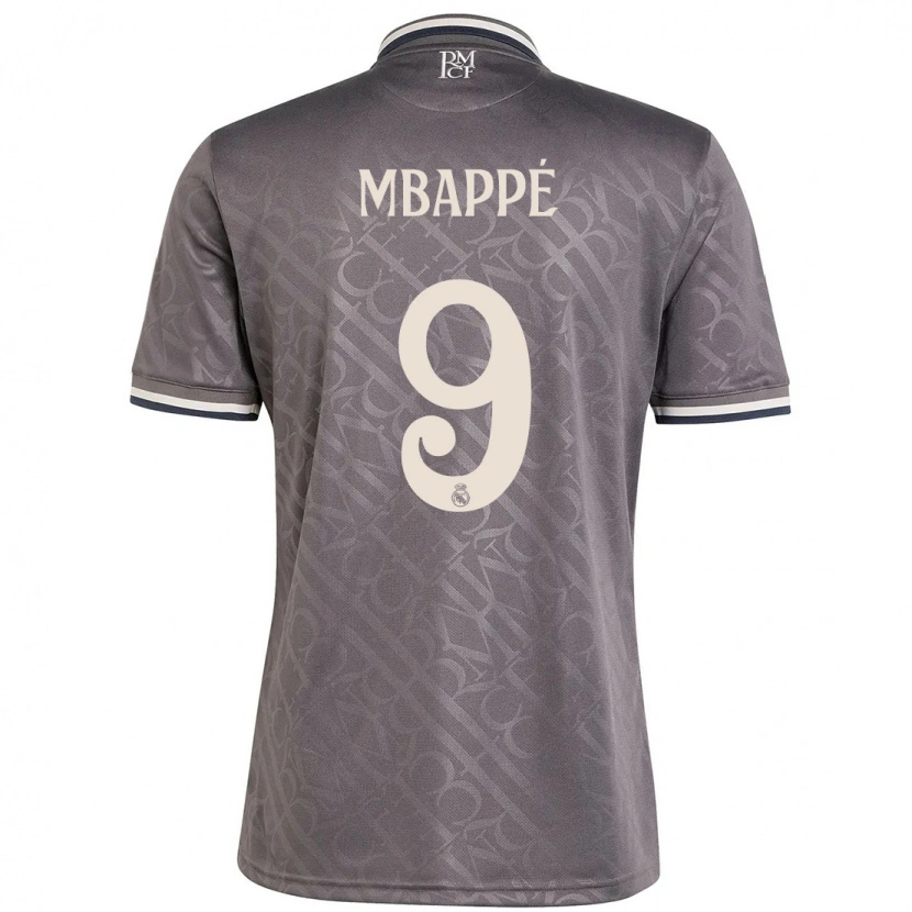 Danxen Kvinnor Kylian Mbappé #9 Kol Tredjesatsen Matchtröjor 2024/25 Tröjor T-Tröja