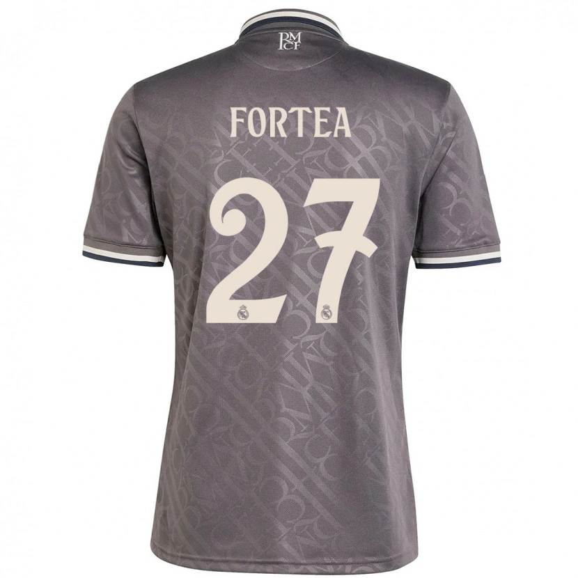 Danxen Kvinnor Jesús Fortea #27 Kol Tredjesatsen Matchtröjor 2024/25 Tröjor T-Tröja