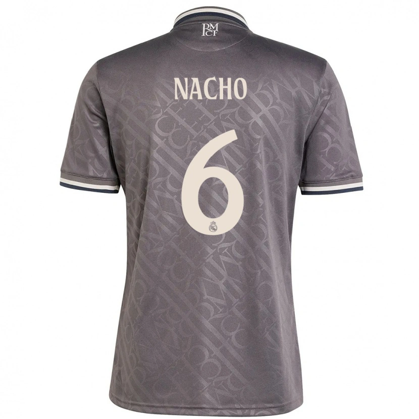 Danxen Kvinnor Nacho Fernández #6 Kol Tredjesatsen Matchtröjor 2024/25 Tröjor T-Tröja