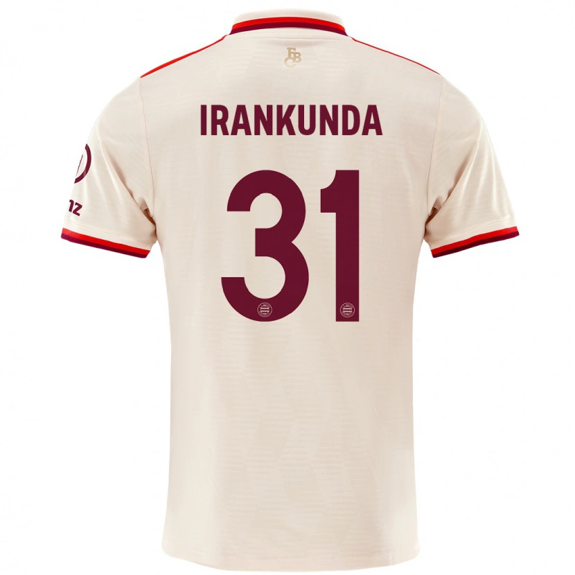 Danxen Kvinnor Nestory Irankunda #31 Linne Tredjesatsen Matchtröjor 2024/25 Tröjor T-Tröja