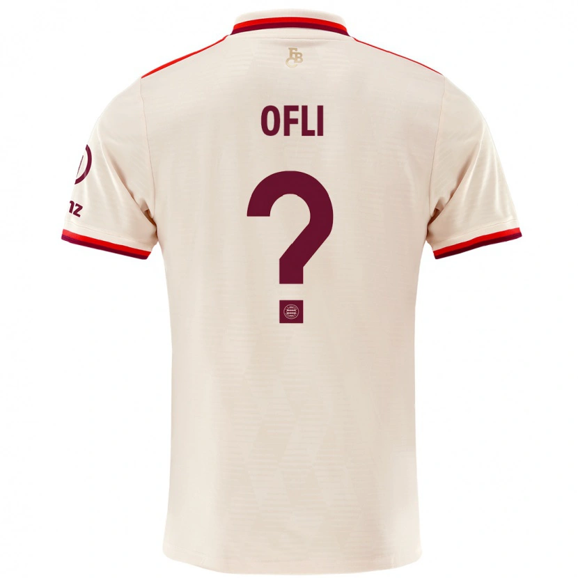 Danxen Kvinnor Deniz Ofli #0 Linne Tredjesatsen Matchtröjor 2024/25 Tröjor T-Tröja