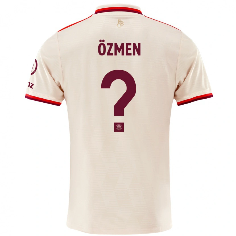 Danxen Kvinnor Baran Özmen #0 Linne Tredjesatsen Matchtröjor 2024/25 Tröjor T-Tröja