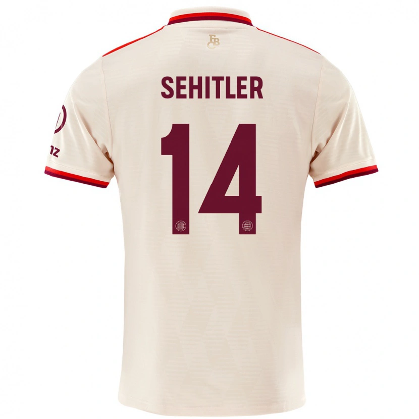 Danxen Kvinnor Alara Şehitler #14 Linne Tredjesatsen Matchtröjor 2024/25 Tröjor T-Tröja
