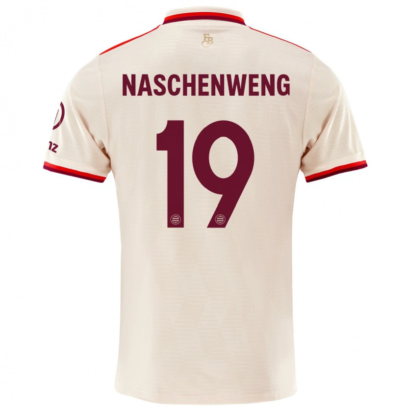 Danxen Kvinnor Katharina Naschenweng #19 Linne Tredjesatsen Matchtröjor 2024/25 Tröjor T-Tröja