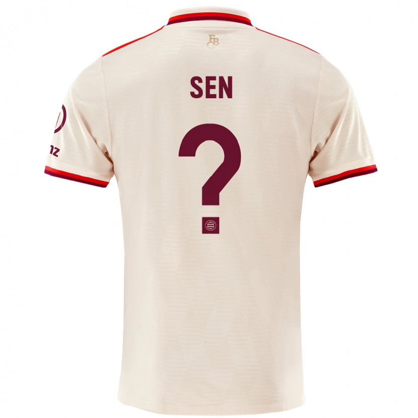 Danxen Kvinnor Salih Sen #0 Linne Tredjesatsen Matchtröjor 2024/25 Tröjor T-Tröja