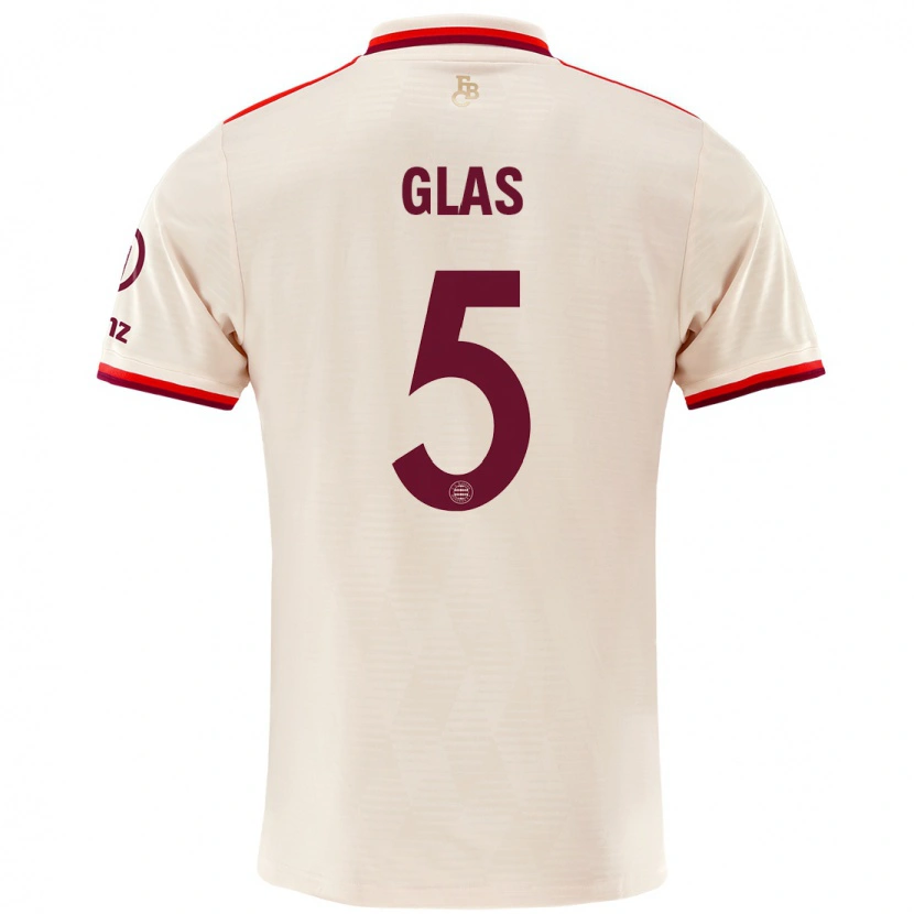Danxen Kvinnor Hanna Glas #5 Linne Tredjesatsen Matchtröjor 2024/25 Tröjor T-Tröja