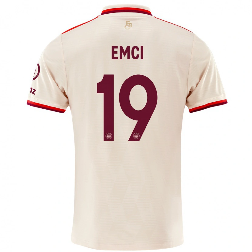 Danxen Kvinnor Ben Emci #19 Linne Tredjesatsen Matchtröjor 2024/25 Tröjor T-Tröja