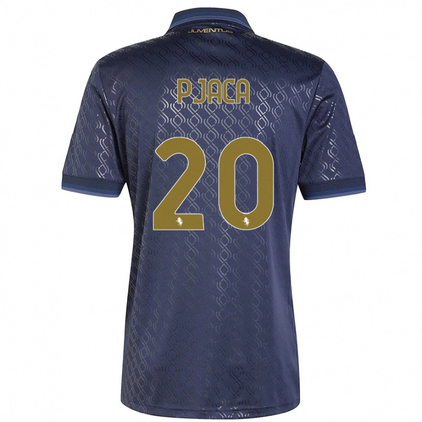 Danxen Kvinnor Marko Pjaca #20 Marinblå Tredjesatsen Matchtröjor 2024/25 Tröjor T-Tröja