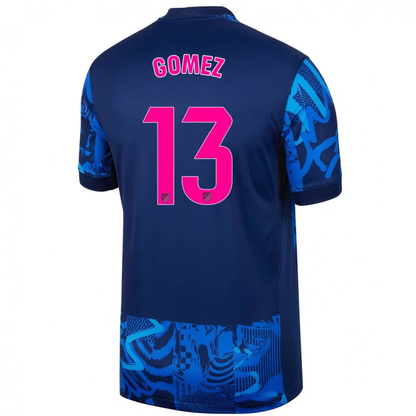 Danxen Kvinnor Christian Gomez #13 Kungsblå Tredjesatsen Matchtröjor 2024/25 Tröjor T-Tröja
