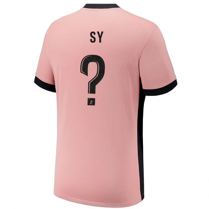 Danxen Kvinnor Bocar Sy #0 Rost Rosa Tredjesatsen Matchtröjor 2024/25 Tröjor T-Tröja