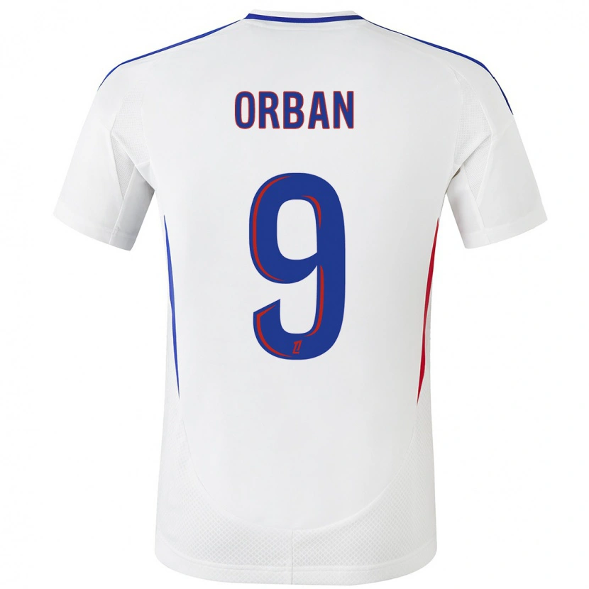 Danxen Barn Gift Orban #9 Vit Blå Hemmatröja Matchtröjor 2024/25 Tröjor T-Tröja