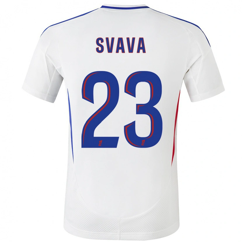 Danxen Barn Sofie Svava #23 Vit Blå Hemmatröja Matchtröjor 2024/25 Tröjor T-Tröja