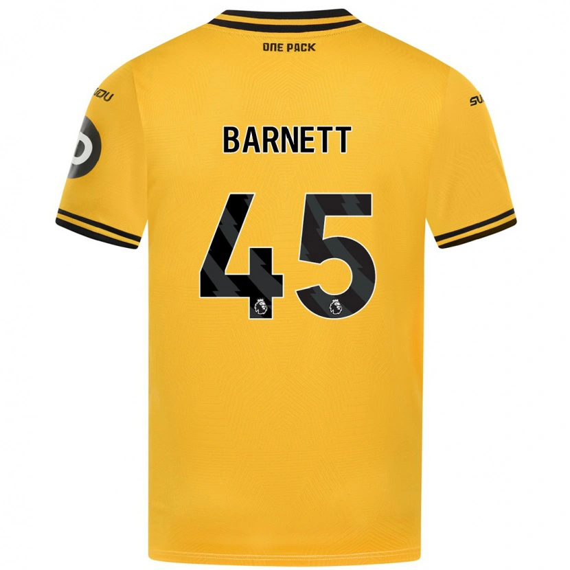Danxen Barn Ty Barnett #45 Gul Hemmatröja Matchtröjor 2024/25 Tröjor T-Tröja