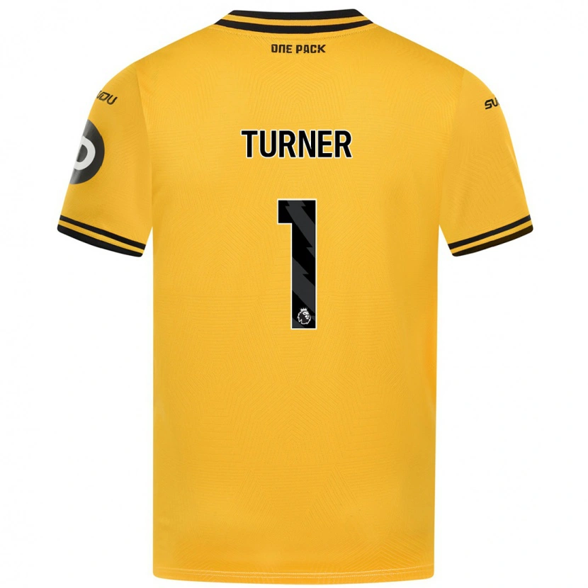 Danxen Barn Shannon Turner #1 Gul Hemmatröja Matchtröjor 2024/25 Tröjor T-Tröja