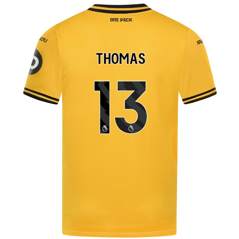 Danxen Barn Bec Thomas #13 Gul Hemmatröja Matchtröjor 2024/25 Tröjor T-Tröja