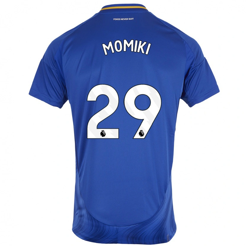 Danxen Barn Yuka Momiki #29 Blå Vit Hemmatröja Matchtröjor 2024/25 Tröjor T-Tröja