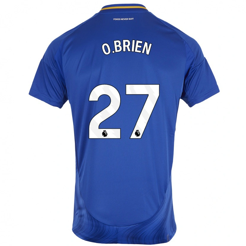 Danxen Barn Shannon O.brien #27 Blå Vit Hemmatröja Matchtröjor 2024/25 Tröjor T-Tröja