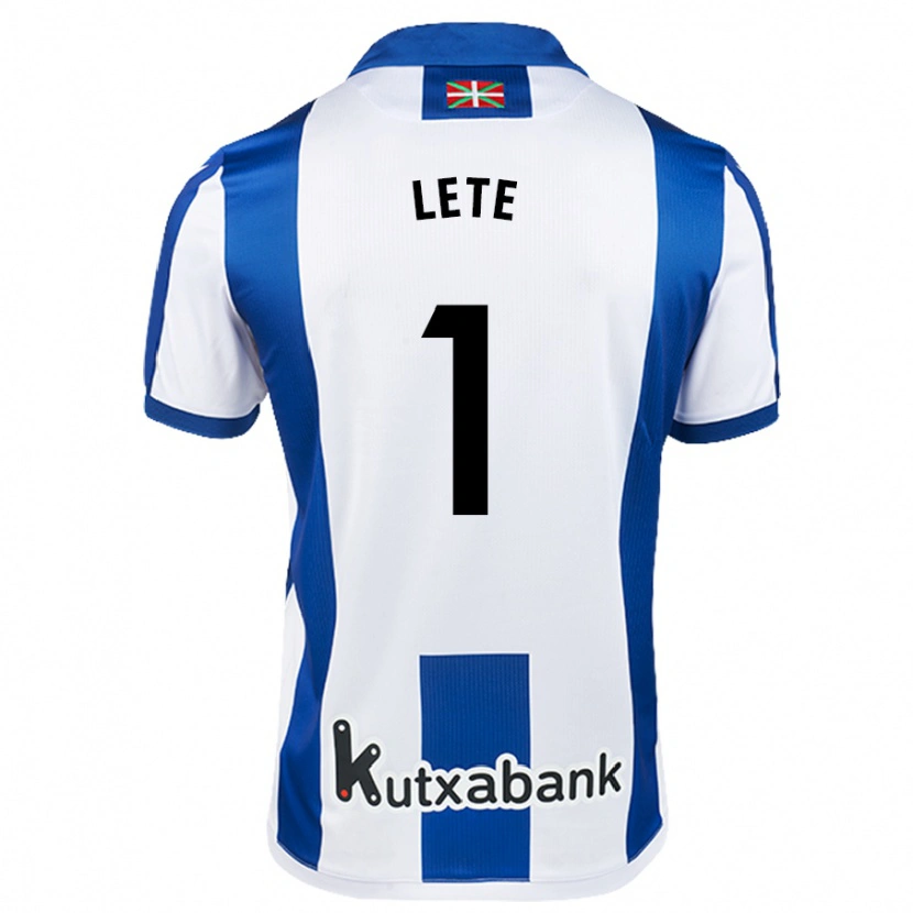 Danxen Barn Elene Lete #1 Vit Blå Hemmatröja Matchtröjor 2024/25 Tröjor T-Tröja