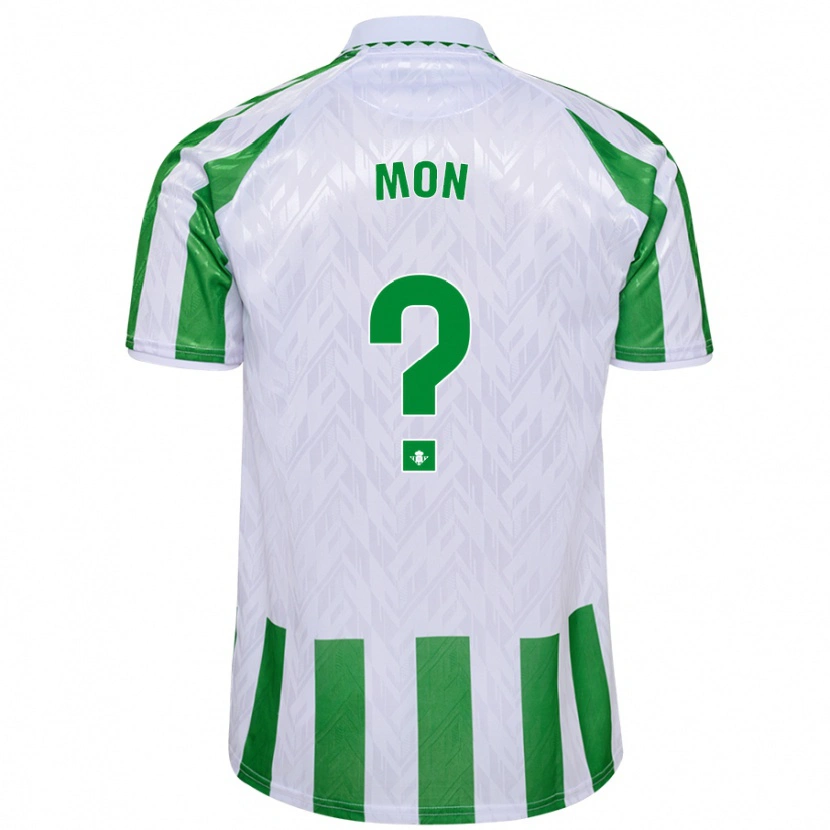 Danxen Barn Mon #0 Gröna Vita Ränder Hemmatröja Matchtröjor 2024/25 Tröjor T-Tröja