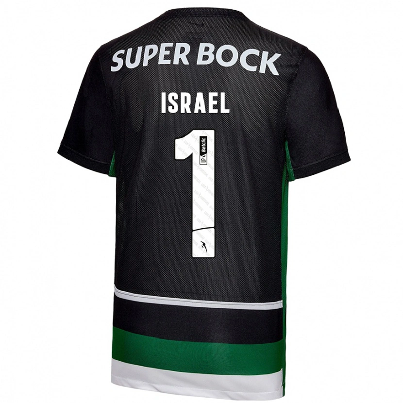Danxen Barn Franco Israel #1 Svart Vit Grön Hemmatröja Matchtröjor 2024/25 Tröjor T-Tröja