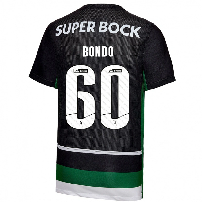 Danxen Barn Pedro Bondo #60 Svart Vit Grön Hemmatröja Matchtröjor 2024/25 Tröjor T-Tröja