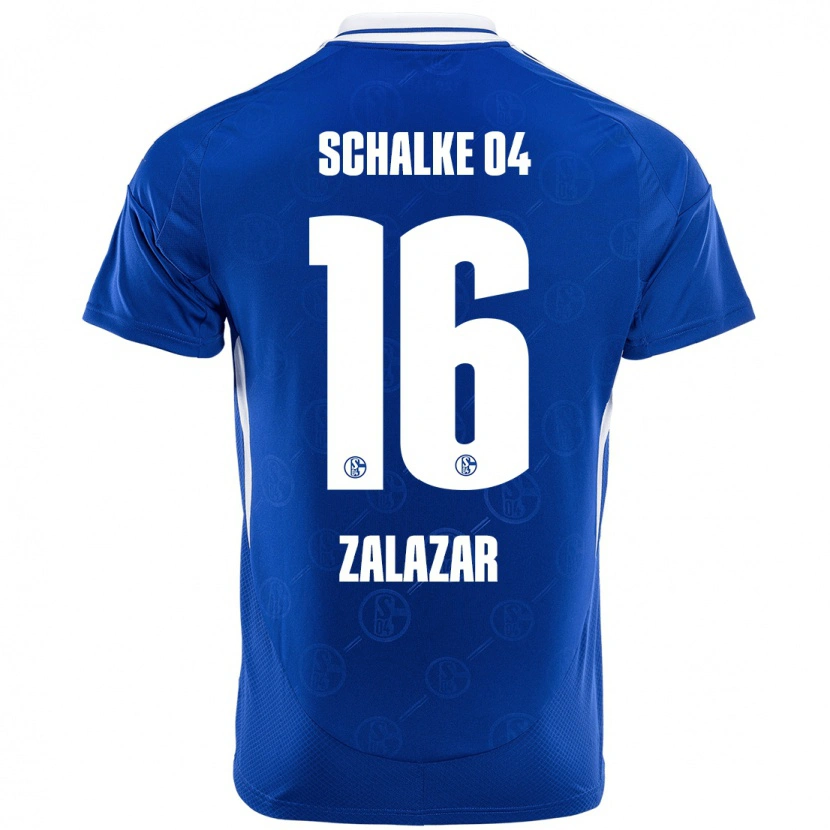 Danxen Barn Mauro Zalazar #16 Kungsblå Hemmatröja Matchtröjor 2024/25 Tröjor T-Tröja