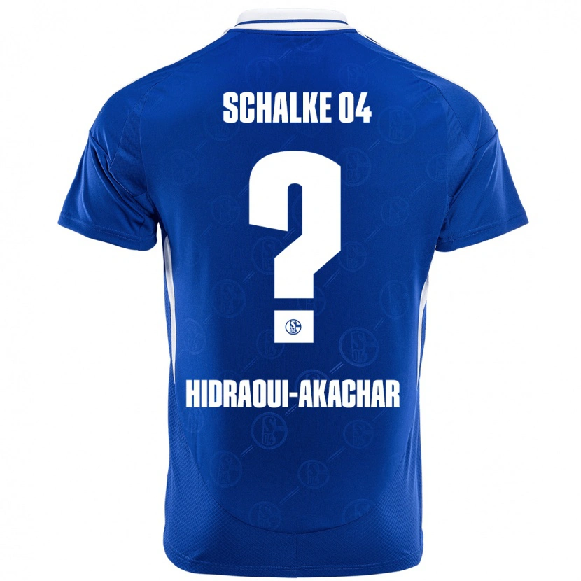 Danxen Barn Yassin Hidraoui-Akachar #0 Kungsblå Hemmatröja Matchtröjor 2024/25 Tröjor T-Tröja