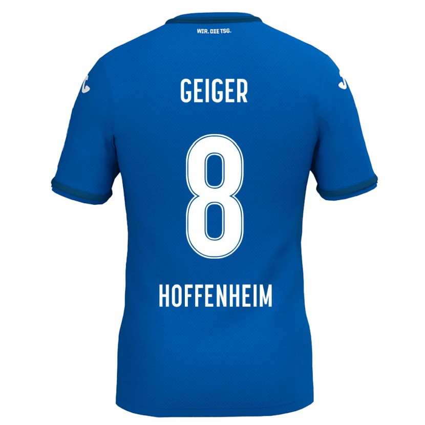 Danxen Barn Dennis Geiger #8 Kungsblå Hemmatröja Matchtröjor 2024/25 Tröjor T-Tröja