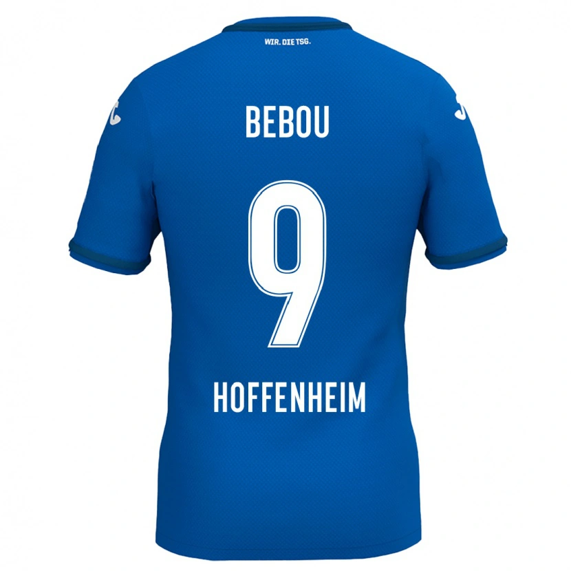 Danxen Barn Ihlas Bebou #9 Kungsblå Hemmatröja Matchtröjor 2024/25 Tröjor T-Tröja
