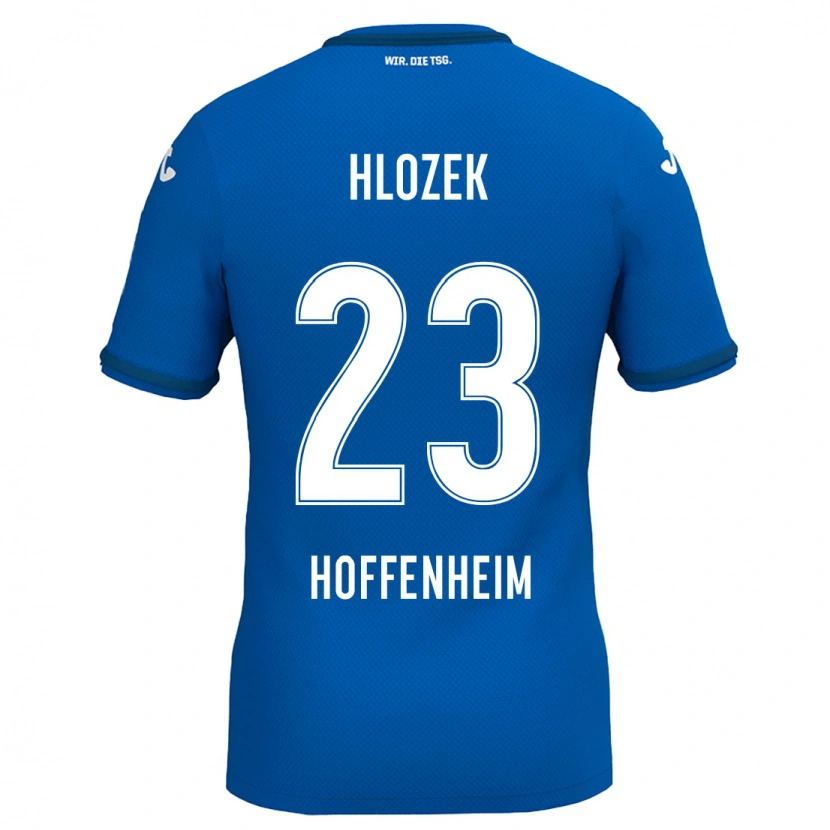 Danxen Barn Adam Hlozek #23 Kungsblå Hemmatröja Matchtröjor 2024/25 Tröjor T-Tröja