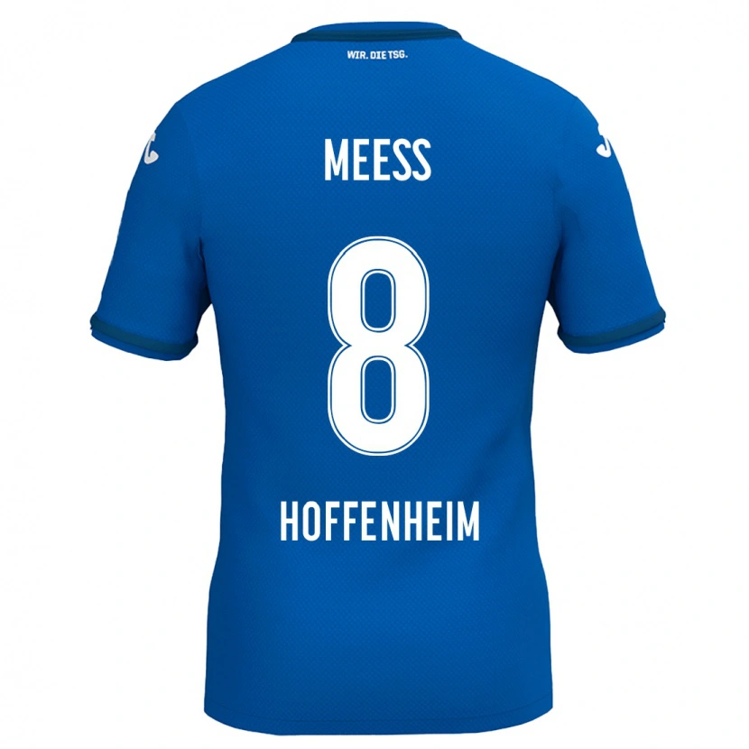 Danxen Barn Jakob Meeß #8 Kungsblå Hemmatröja Matchtröjor 2024/25 Tröjor T-Tröja