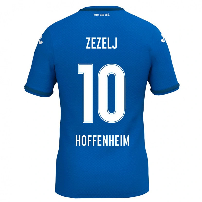 Danxen Barn Neno Zezelj #10 Kungsblå Hemmatröja Matchtröjor 2024/25 Tröjor T-Tröja